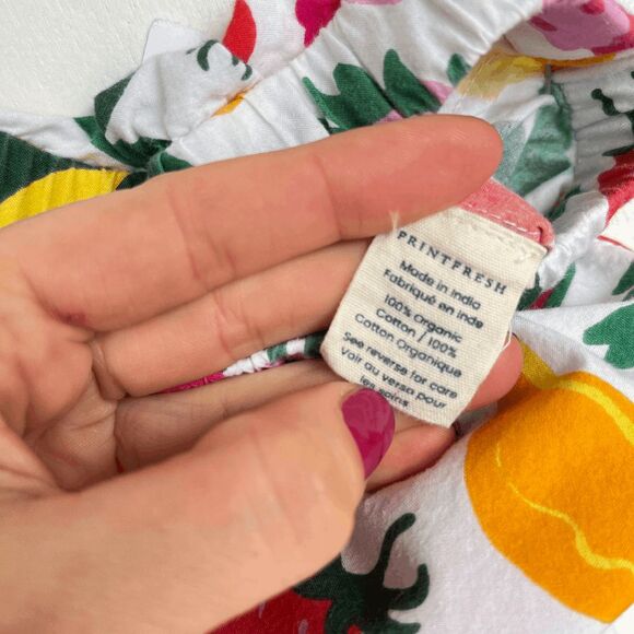 Printfresh Fruit Pajama Pants XL Organic Cotton Anthropologie - Picture 8 of 8